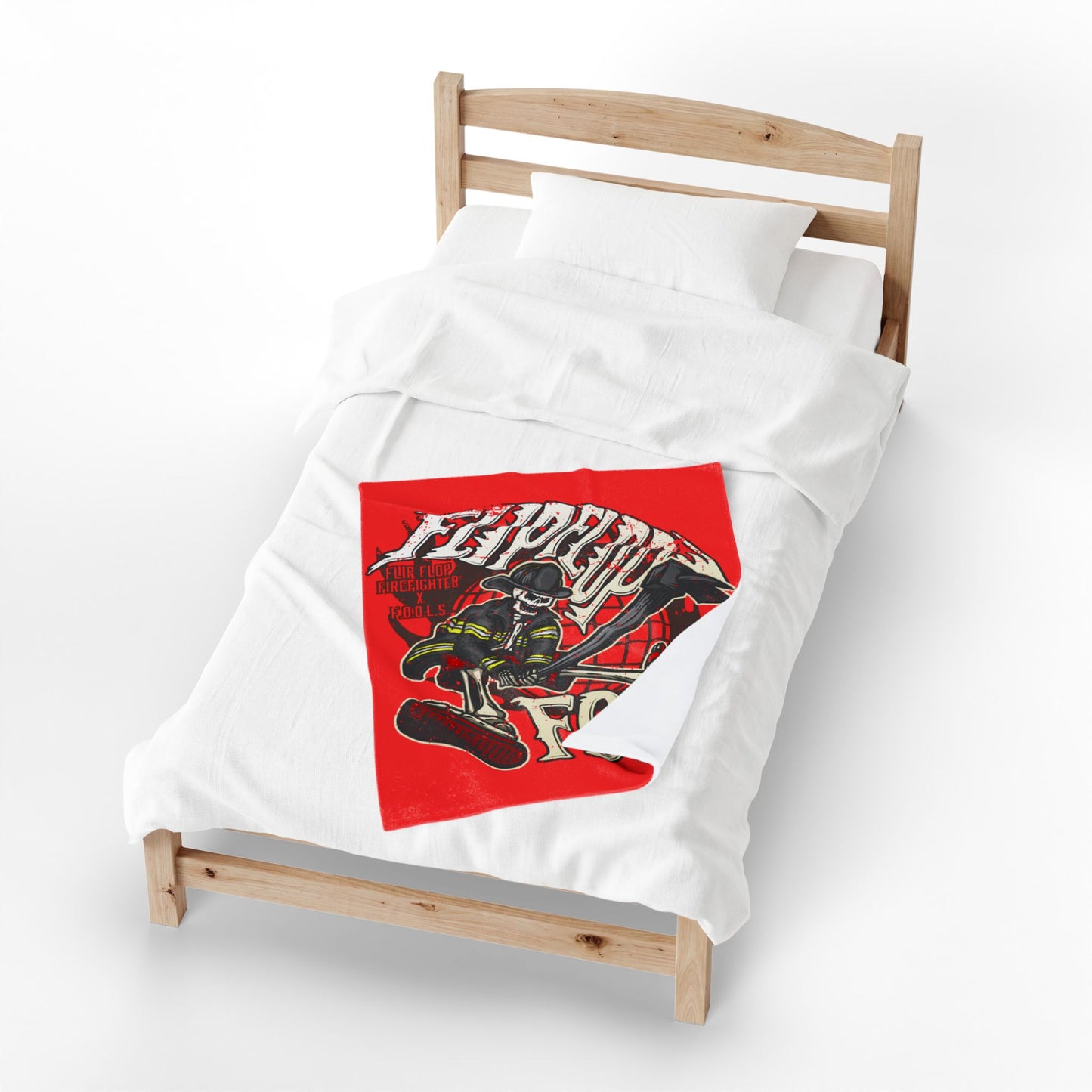 Flip Flop Foolin Plush Blanket
