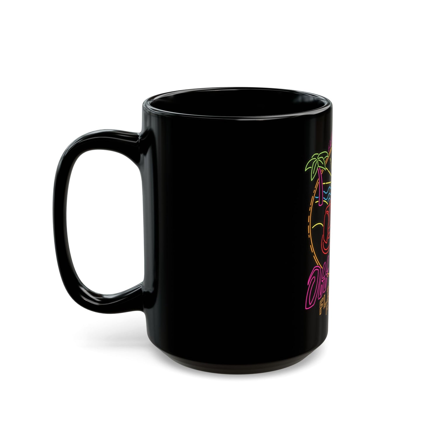 Off Duty Neon Colors Mug