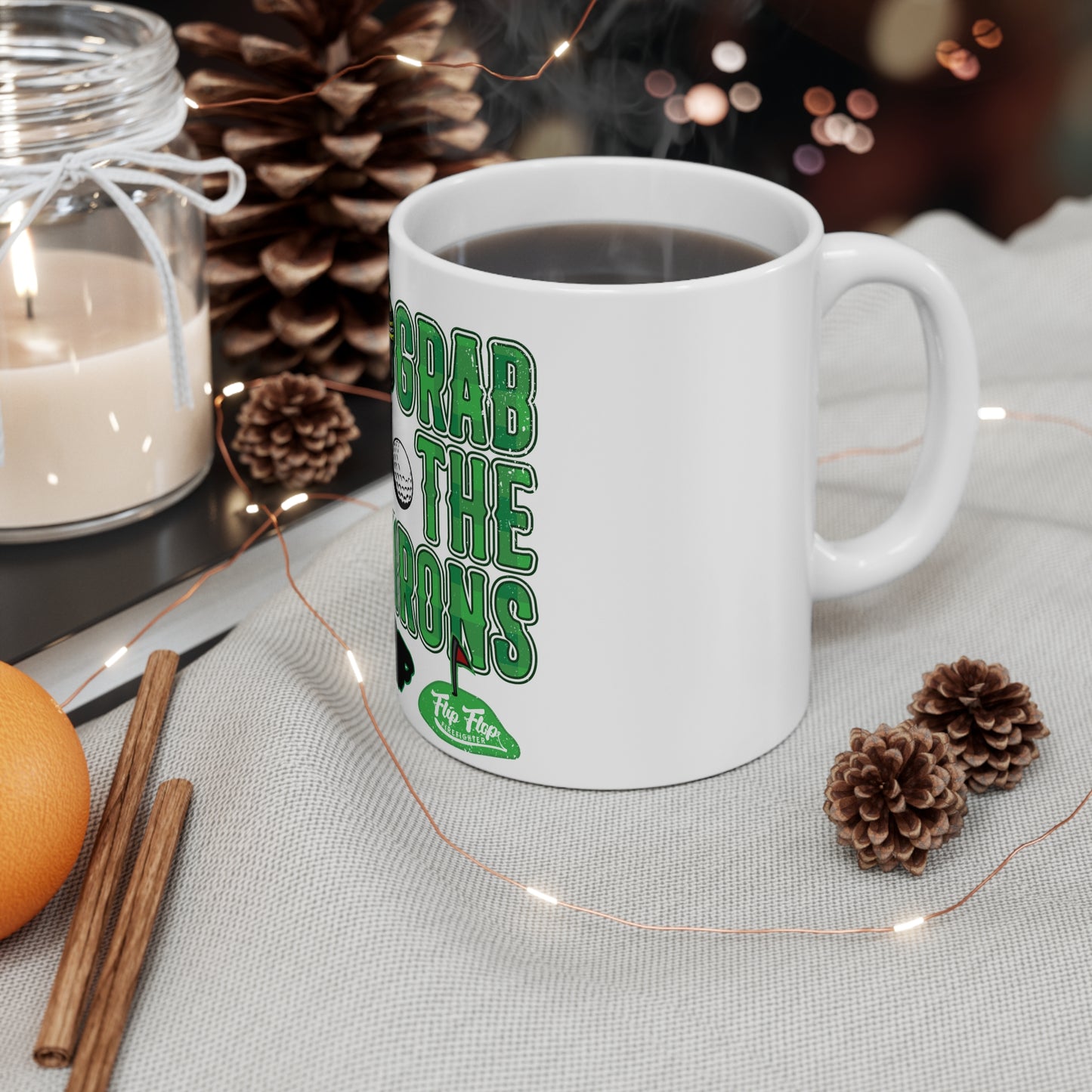 Grab The Irons- Mug (White)