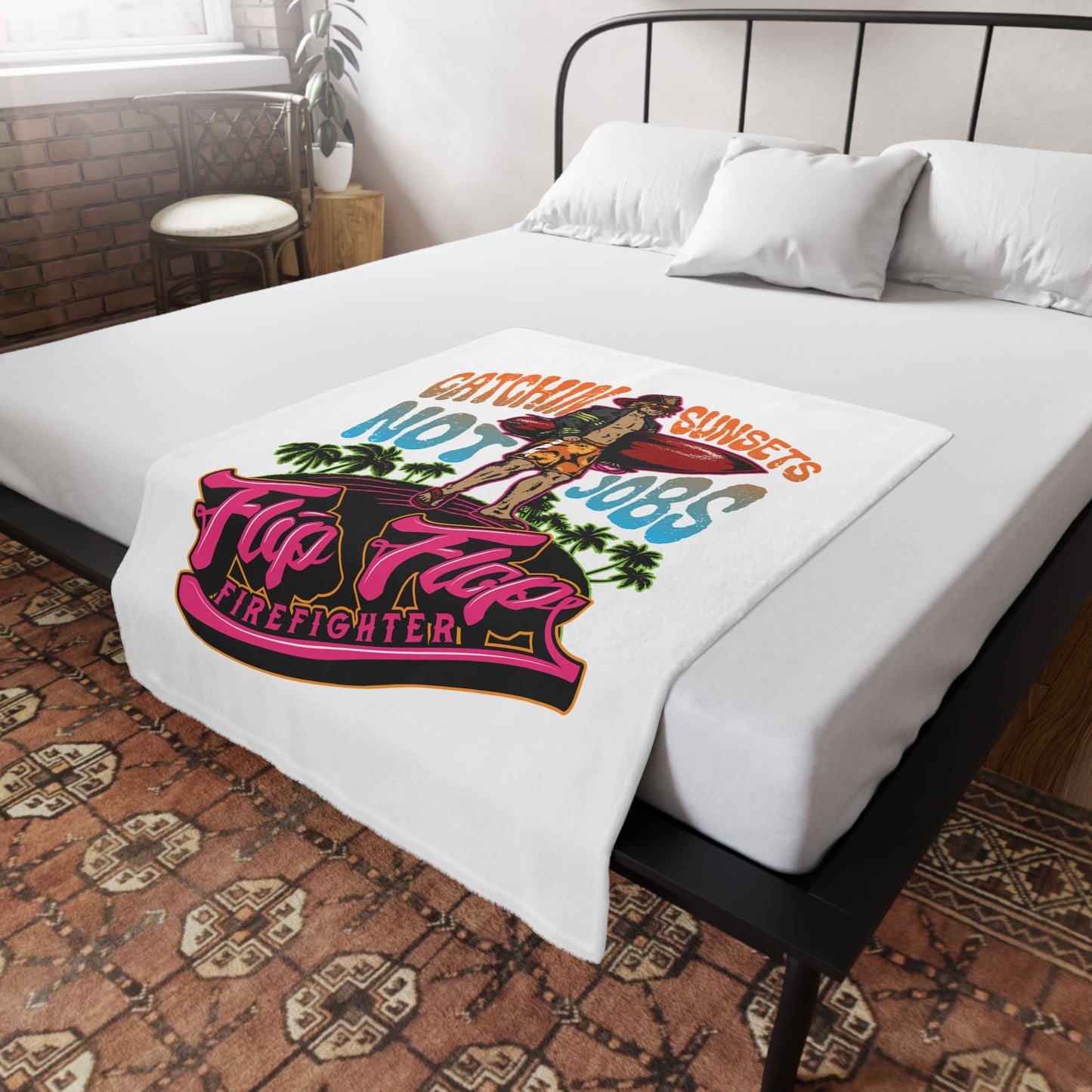 Catchin' Sunsets Fleece Blanket