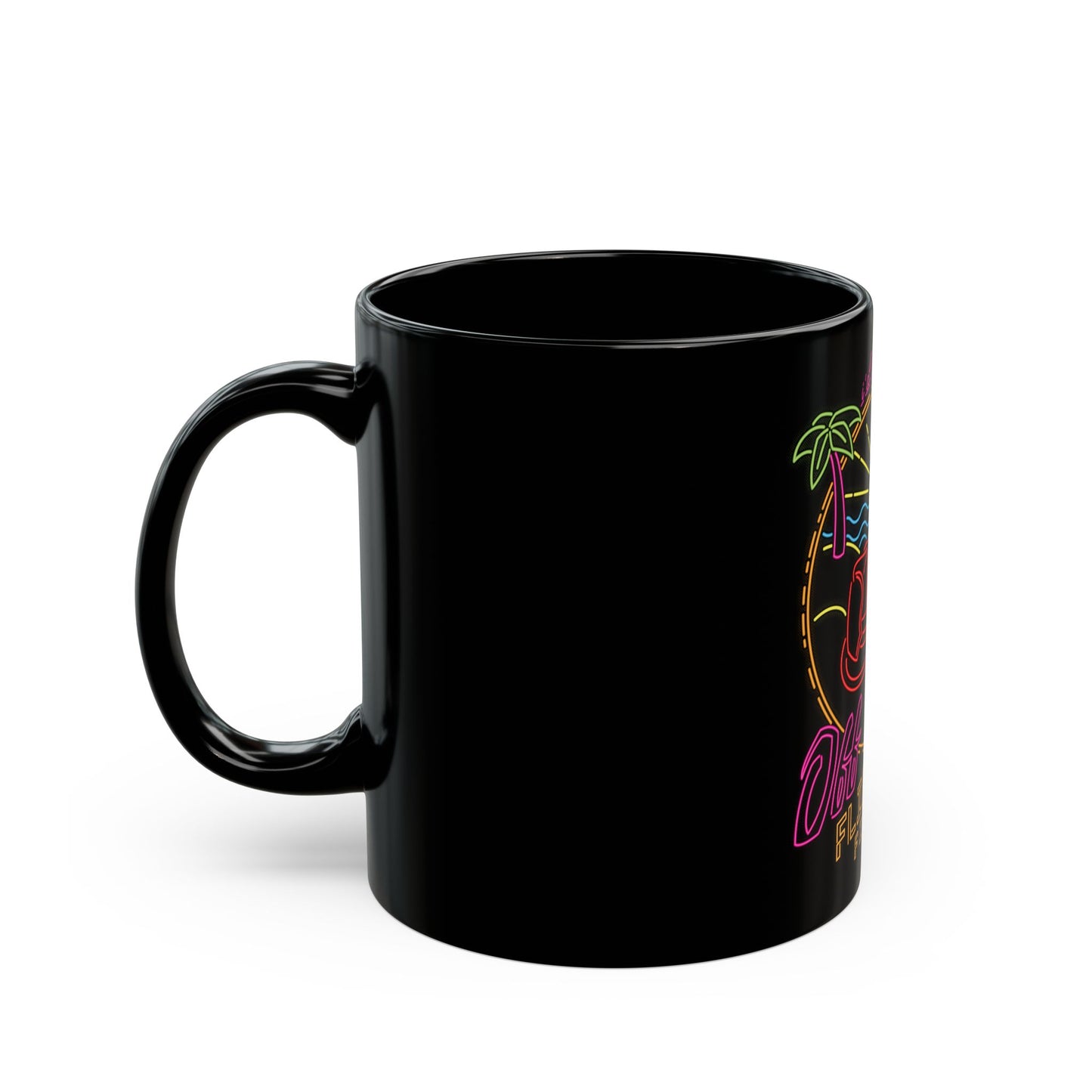 Off Duty Neon Colors Mug