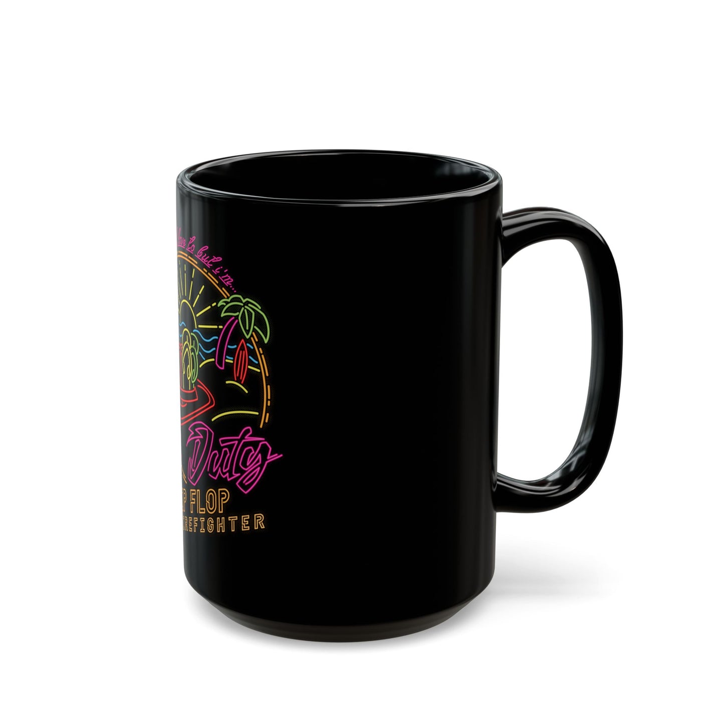 Off Duty Neon Colors Mug