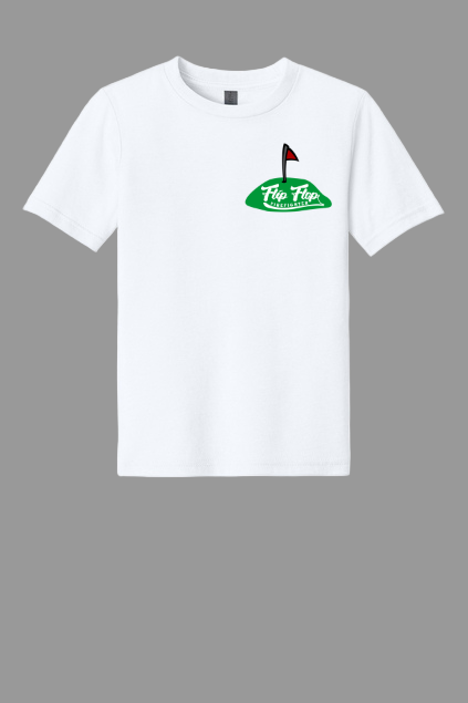 Kids Flip Flop Golfer Short Sleeve Tee