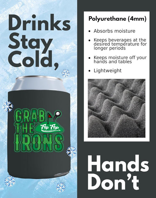 Can Koozie - Flip Flop Firefighter