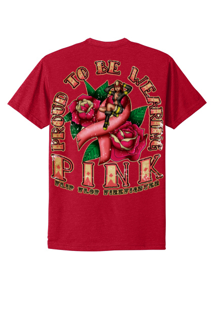 Flip Flop FF Breast Cancer T-shirt