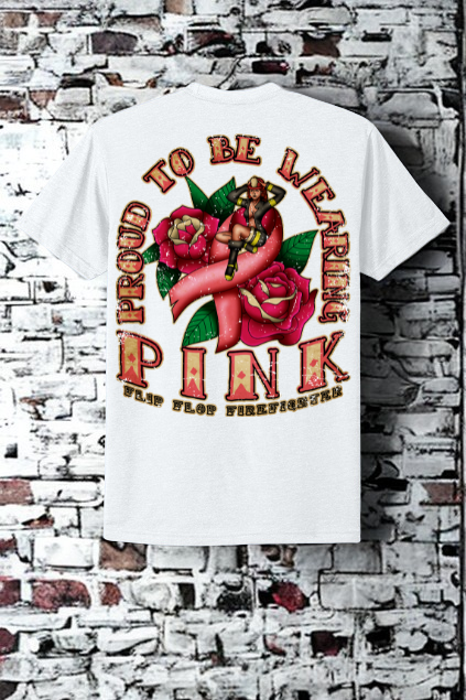 Flip Flop FF Breast Cancer T-shirt