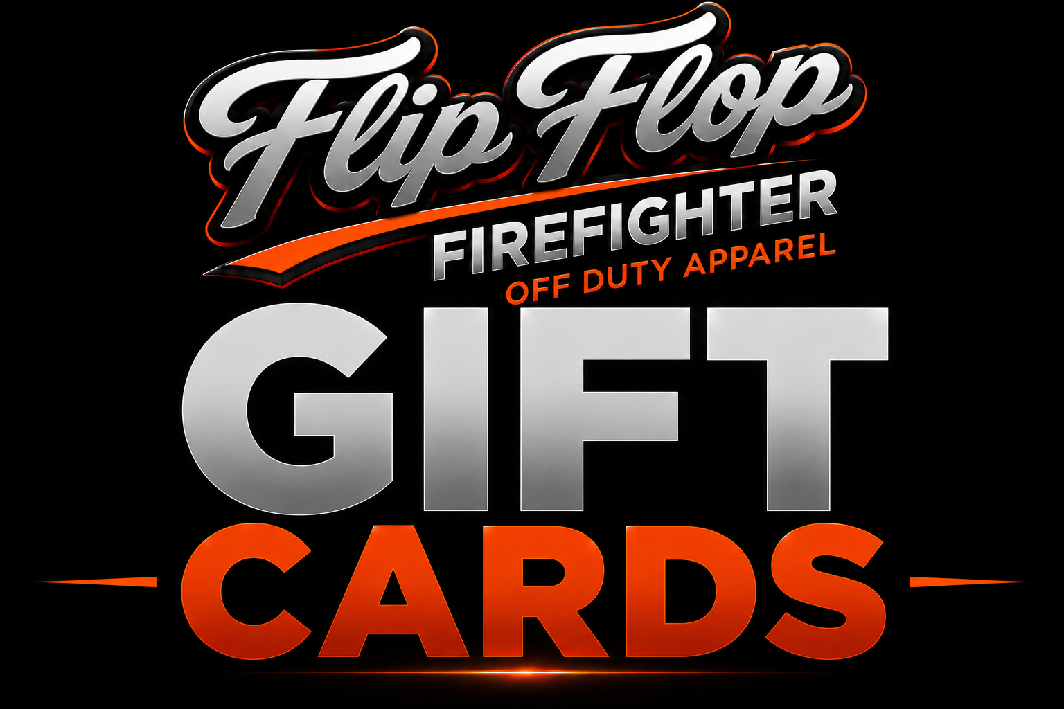 Flip Flop Firefighter Gift Cards