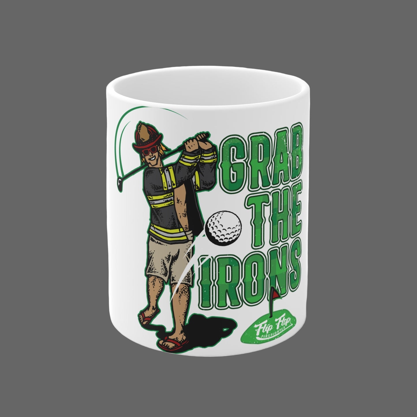 Grab The Irons- Mug (White)