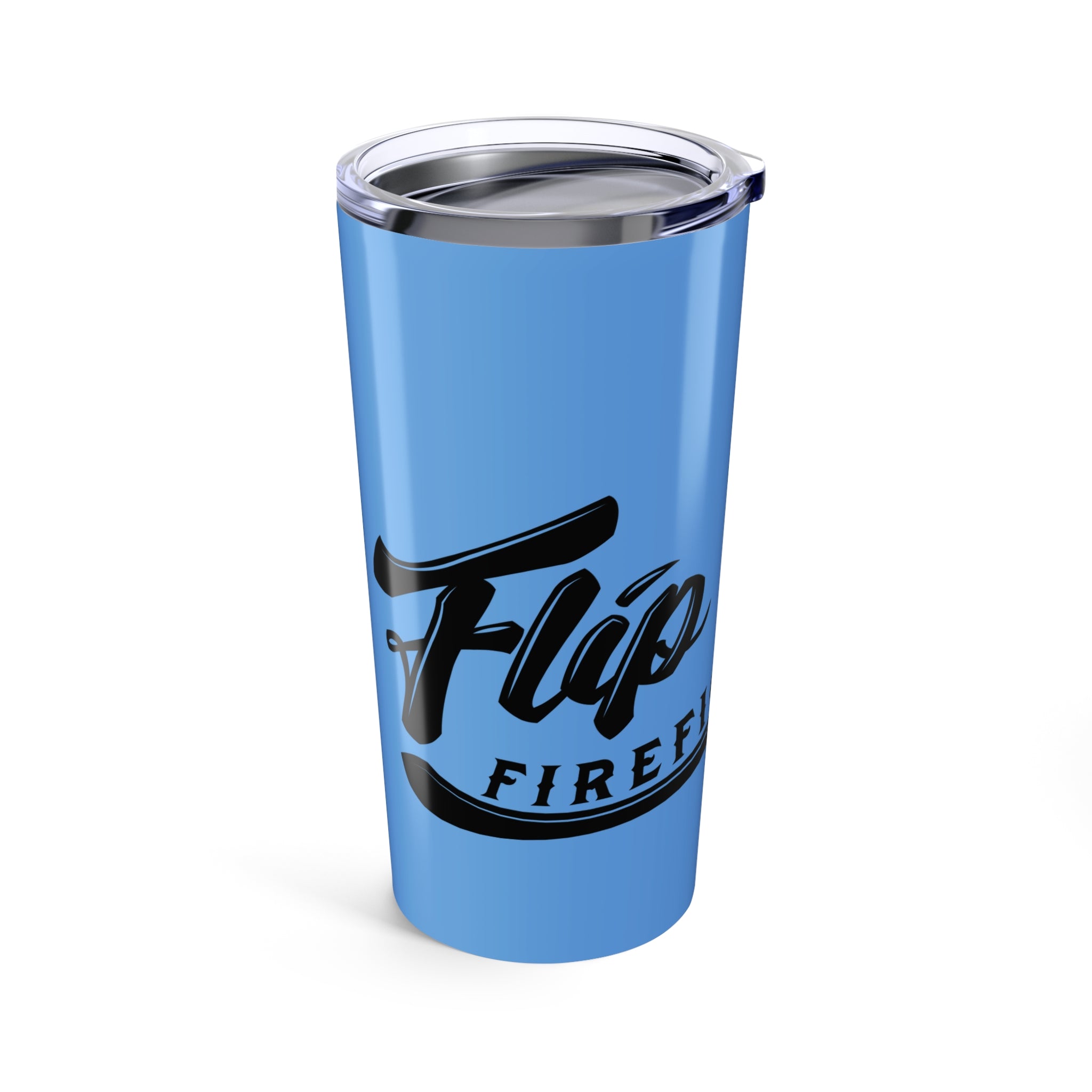 Flip Flop Firefighter Original Logo Tumbler (Light Blue 20oz)