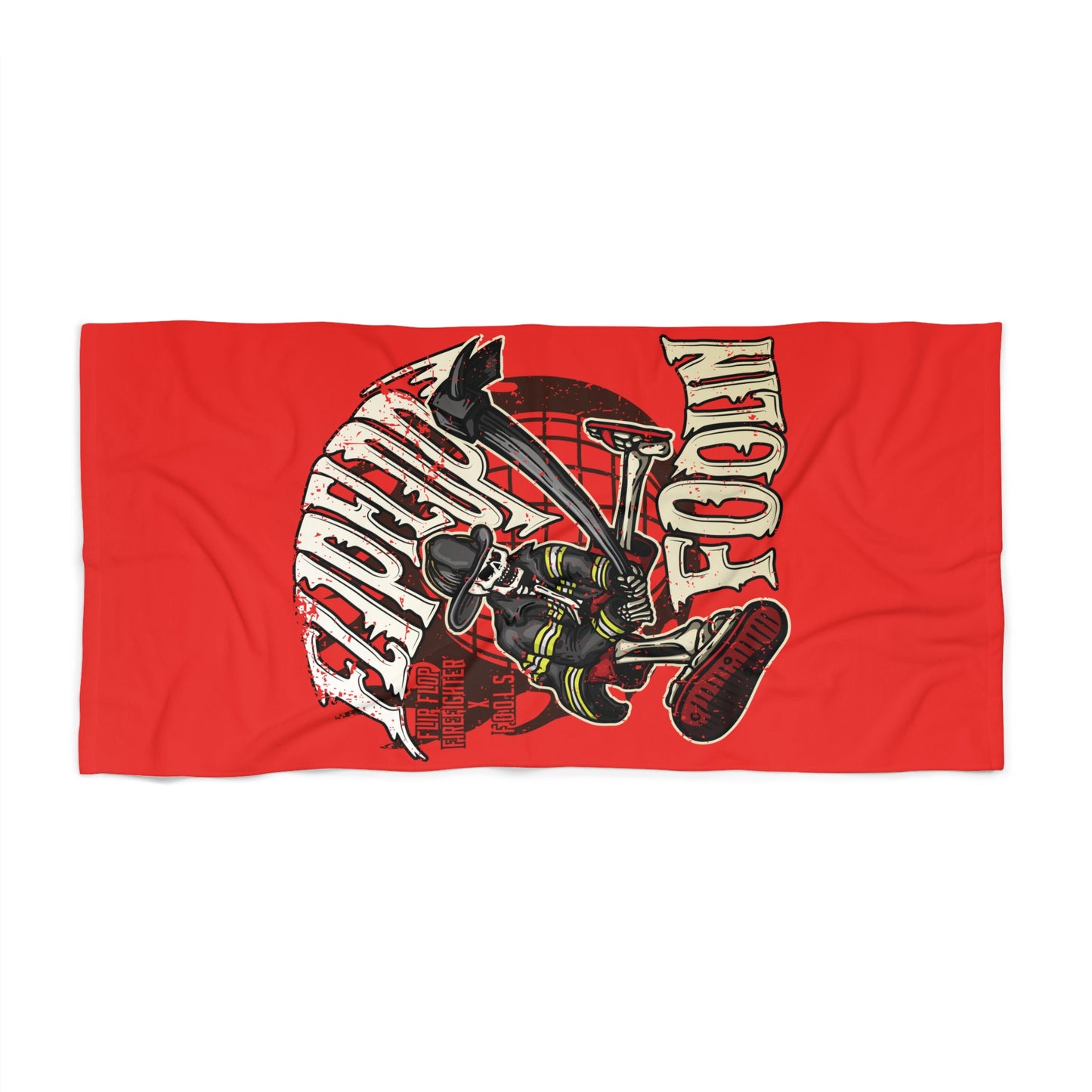 Flip Flop Foolin Beach Towel