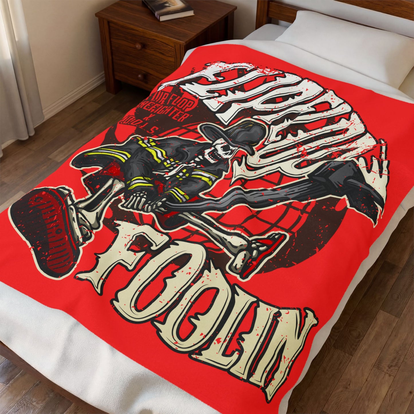 Flip Flop Foolin Plush Blanket