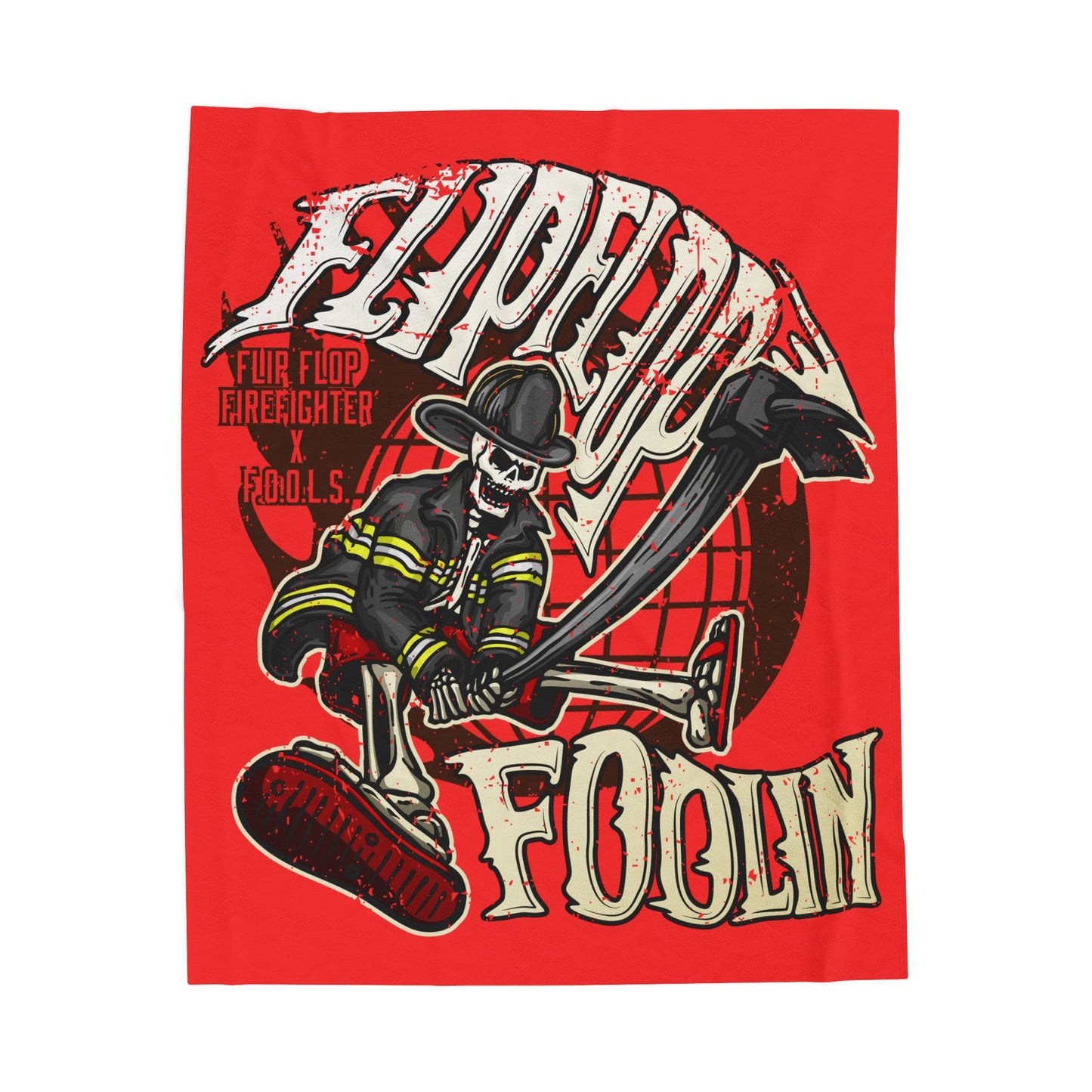Flip Flop Foolin Plush Blanket