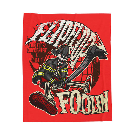 Flip Flop Foolin Plush Blanket