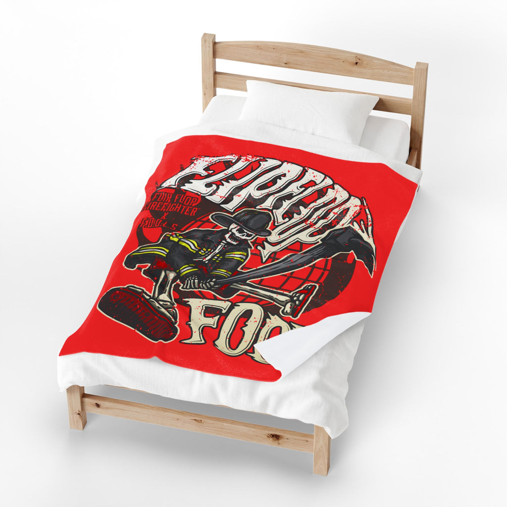 Flip Flop Foolin Plush Blanket