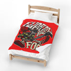 Flip Flop Foolin Plush Blanket - Flip Flop Firefighter