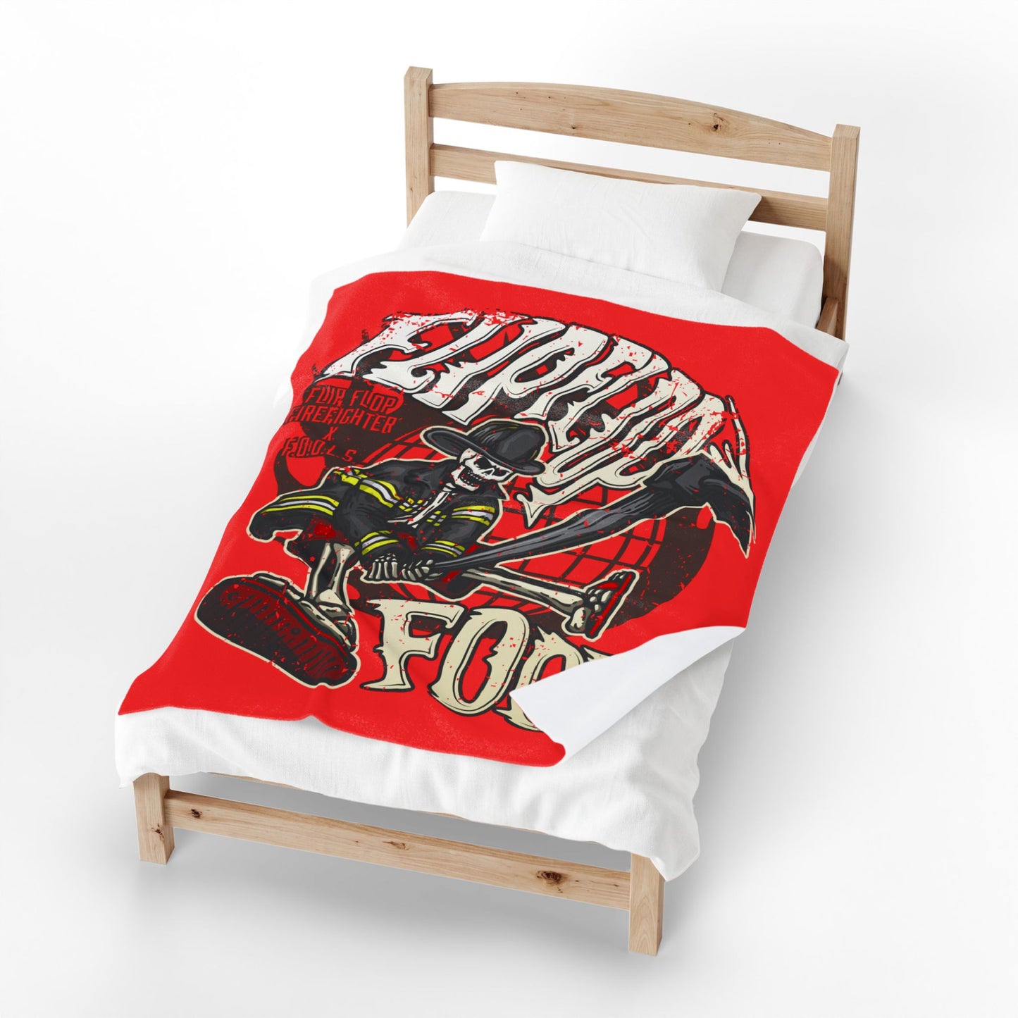 Flip Flop Foolin Plush Blanket