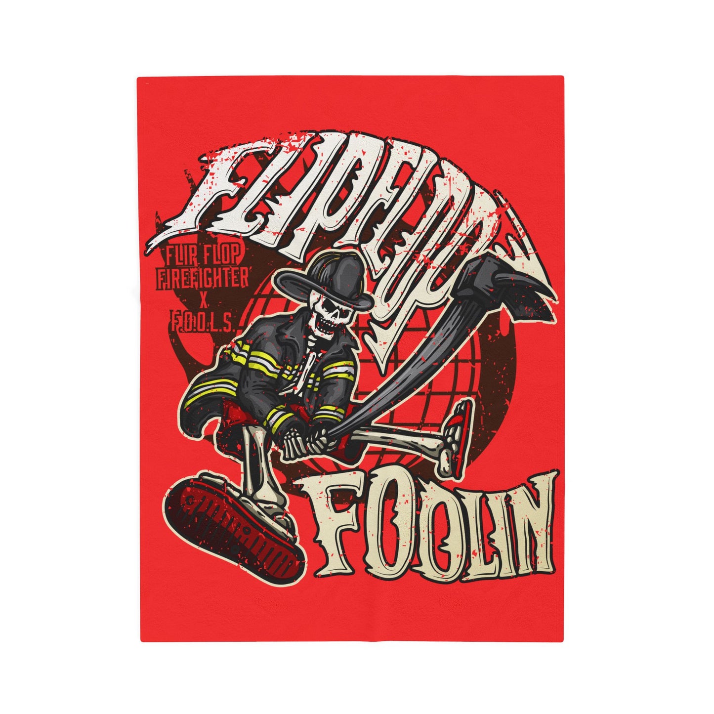 Flip Flop Foolin Plush Blanket