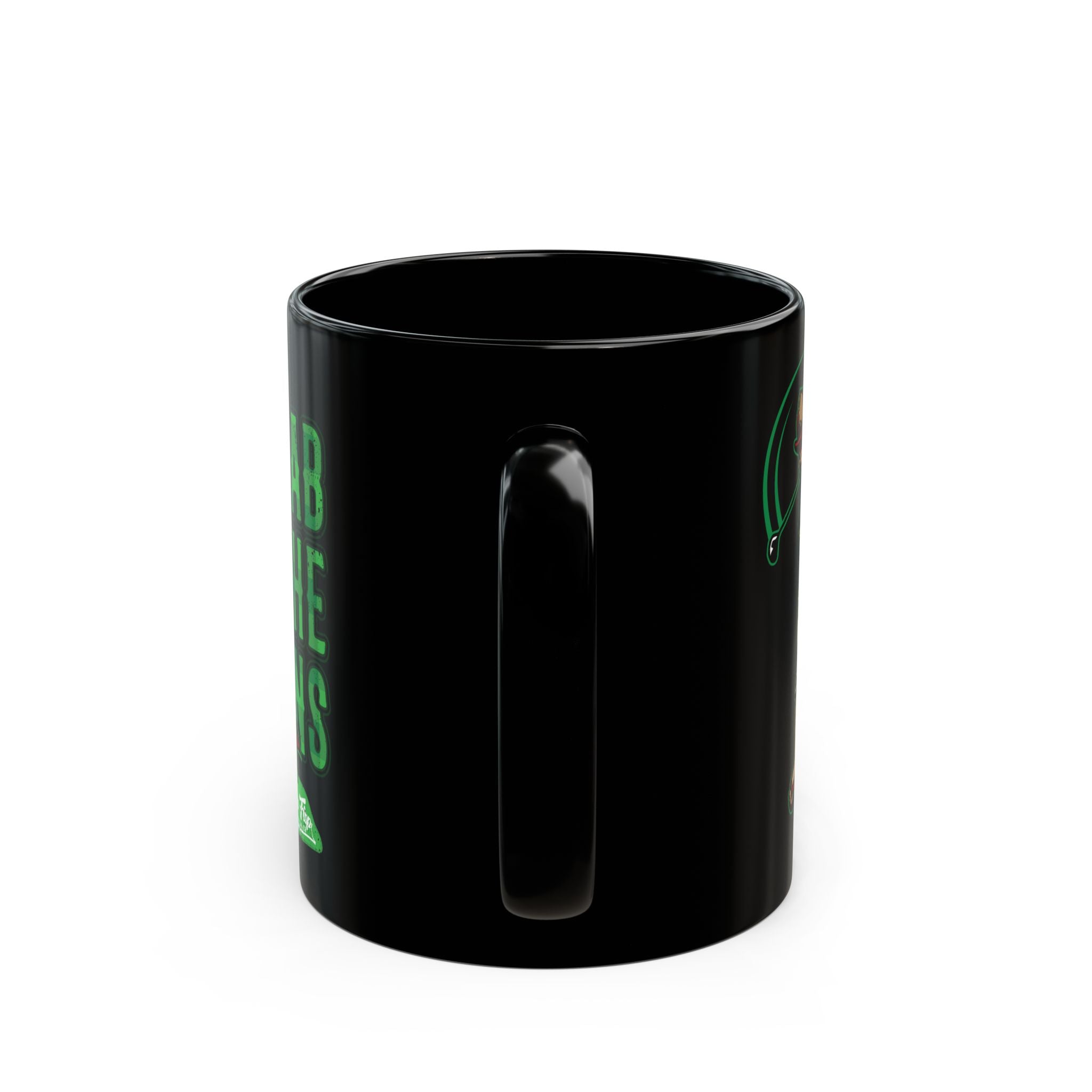 Grab The Irons Coffee Mug (Black 11/15oz)