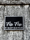2" Flip Flop Firefighter Velcro Patch