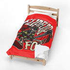 Flip Flop Foolin Plush Blanket - Flip Flop Firefighter