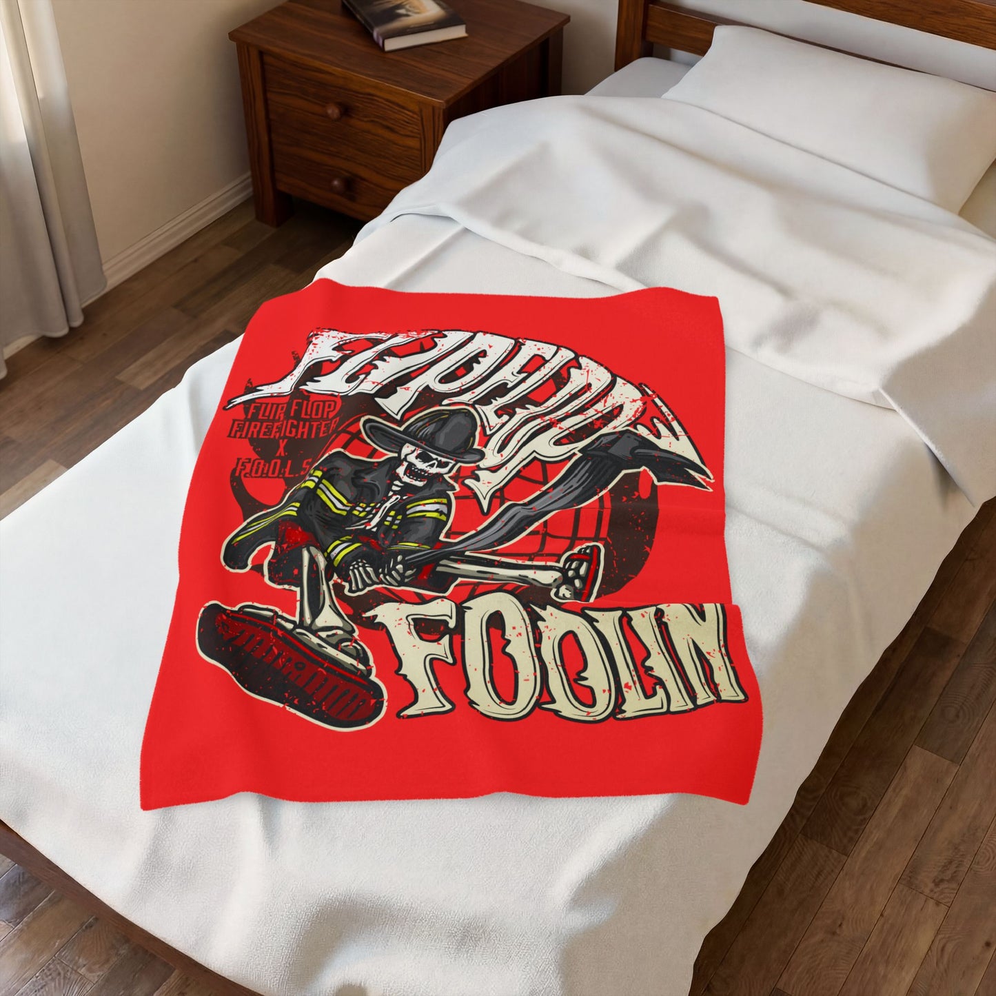 Flip Flop Foolin Plush Blanket
