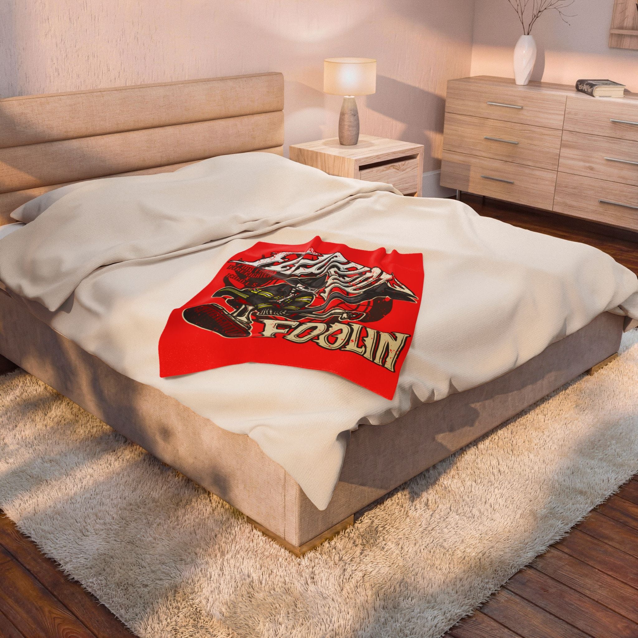 Flip Flop Foolin Plush Blanket