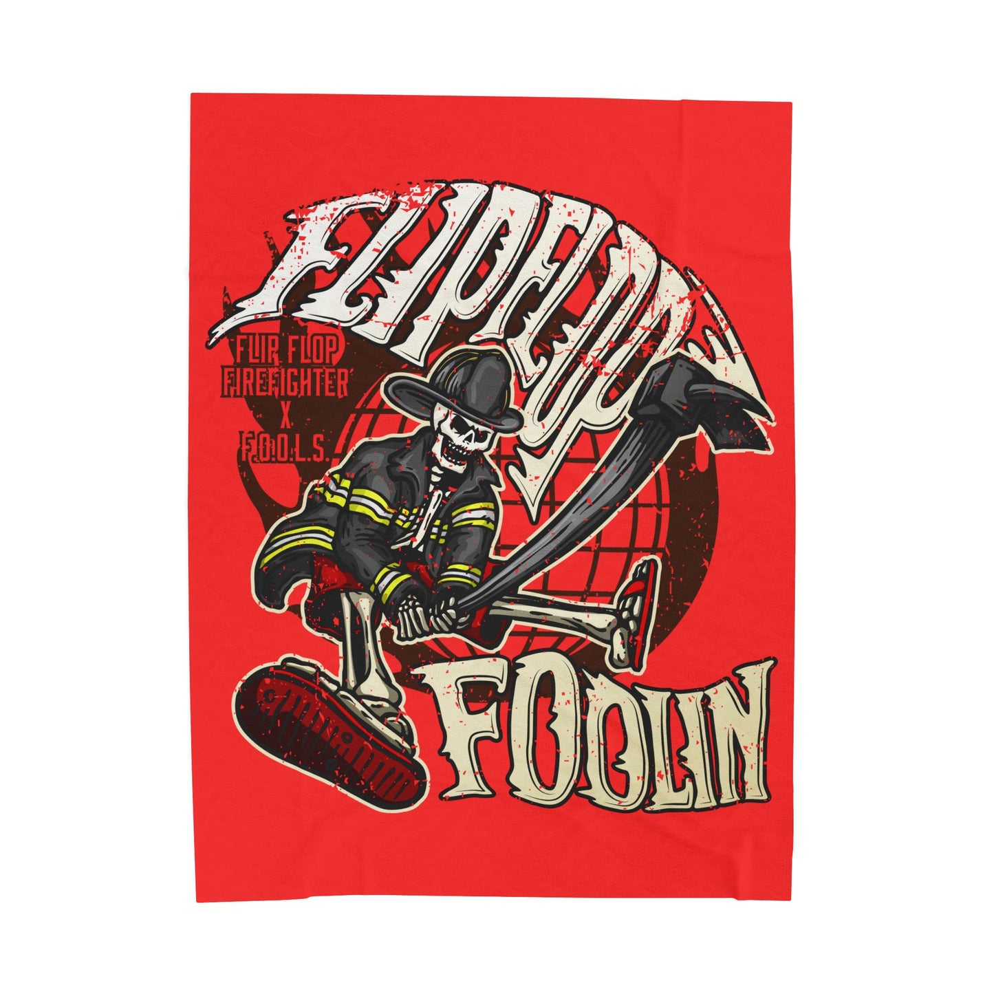 Flip Flop Foolin Plush Blanket