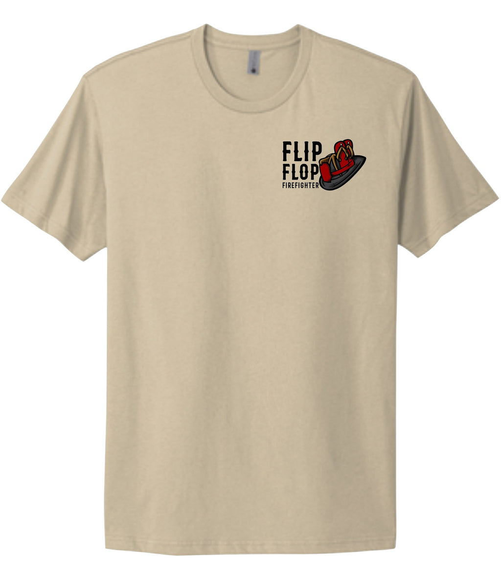 Helmet Flip Flop Firefighter Short Sleeve - Flip Flop Firefighter