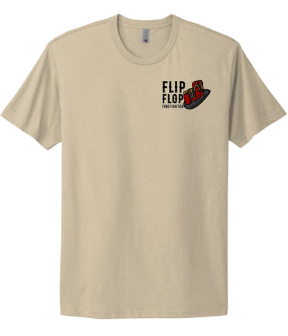 Helmet Flip Flop Firefighter Short Sleeve