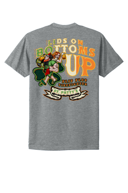 Lids On Bottoms Up (St Paddy's) T-shirt