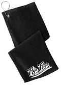Grommeted Embroidered Golf Towel
