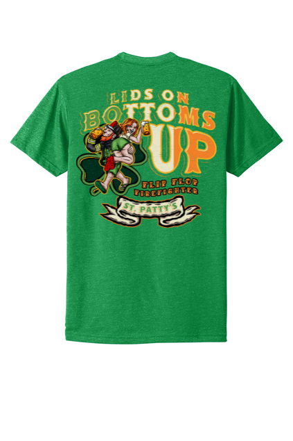 Lids On Bottoms Up (St Paddy's) T-shirt