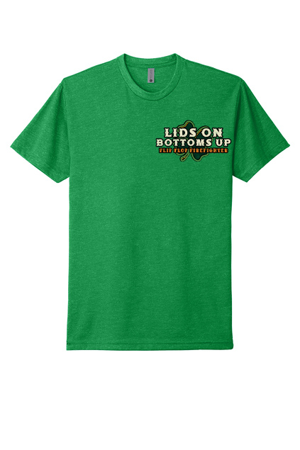Lids On Bottoms Up (St Paddy's) T-shirt