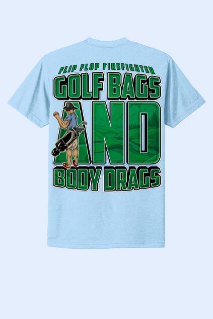 Golf Bags & Body Drags Tee