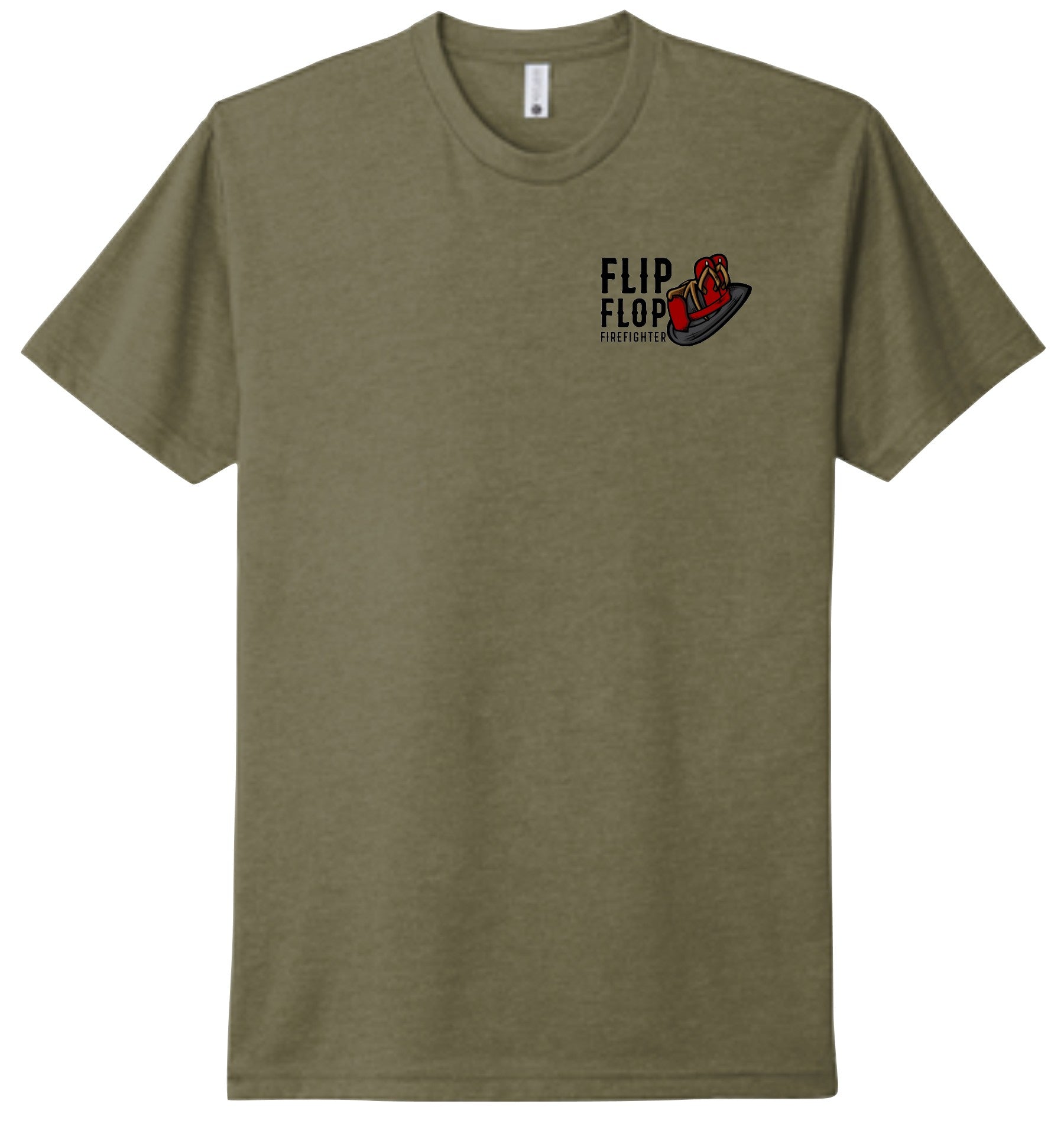 Helmet Flip Flop Firefighter Short Sleeve - Flip Flop Firefighter