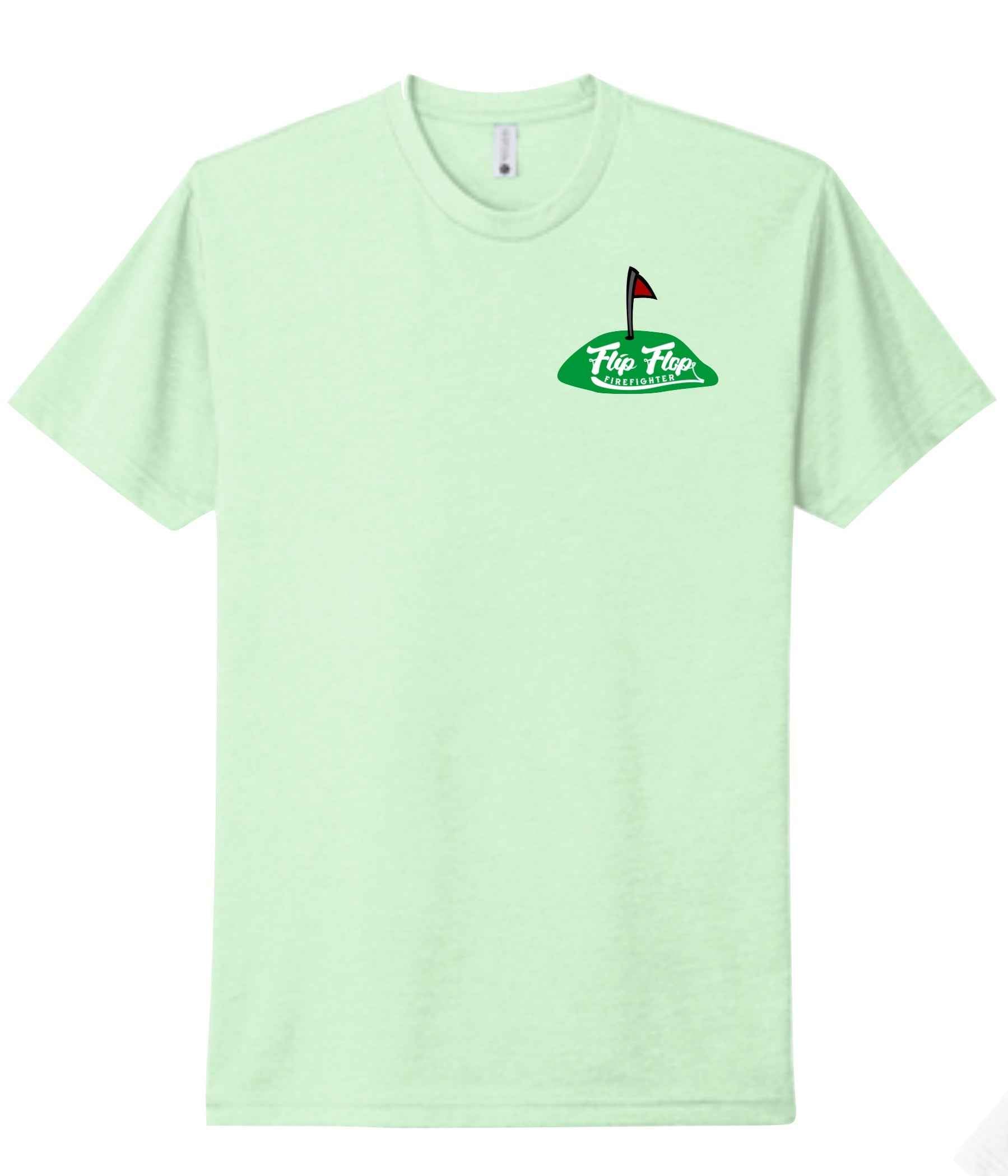 Golfer Flip Flop Firefighter Short Sleeve