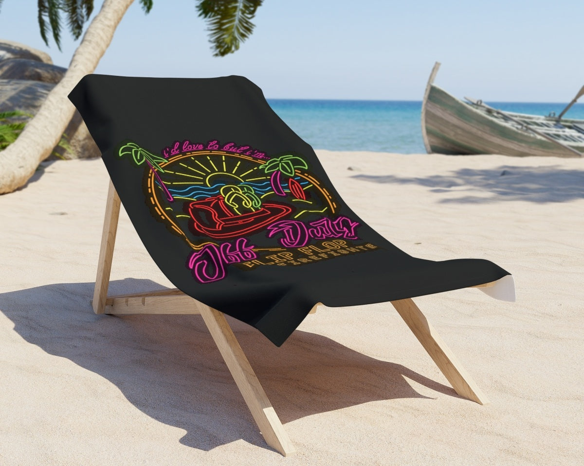 Off Duty Beach Towel