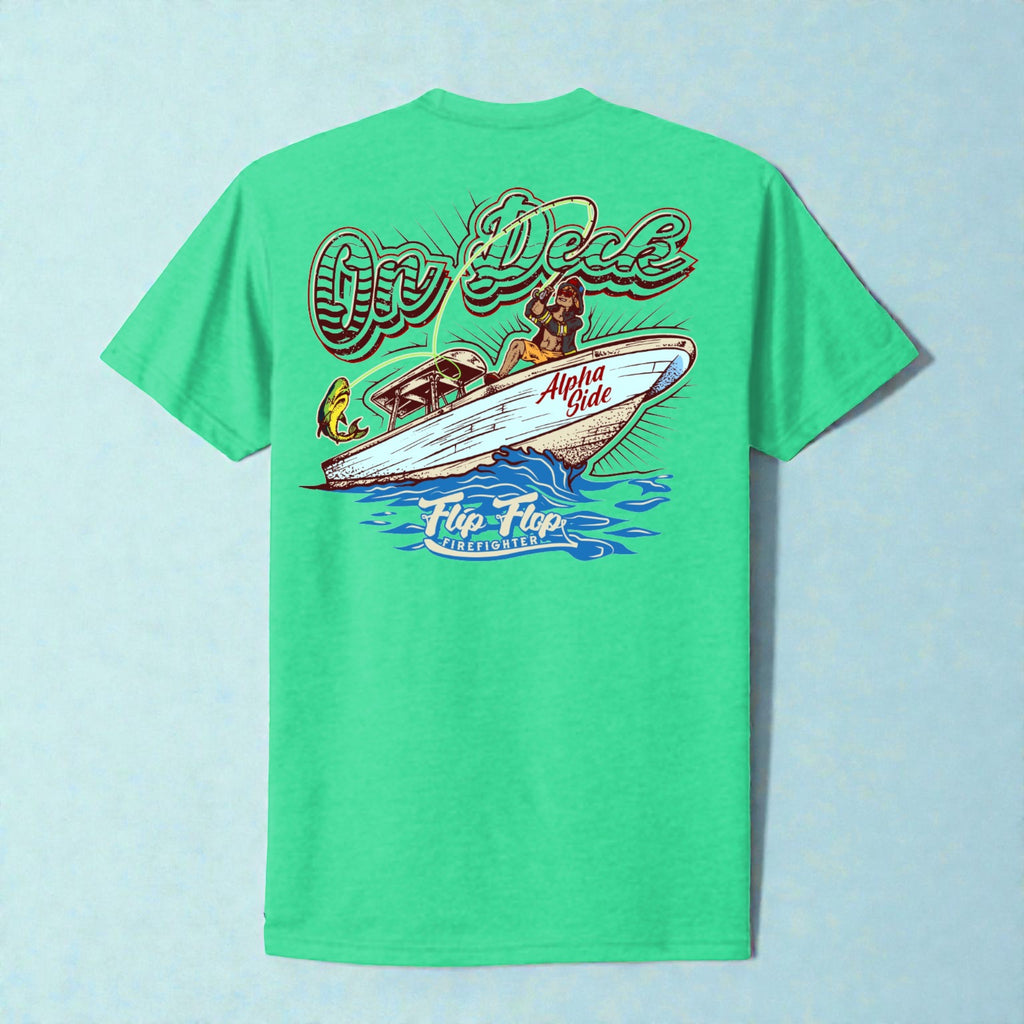 On Deck Alpha Side Short Sleeve - Flip Flop Firefighter