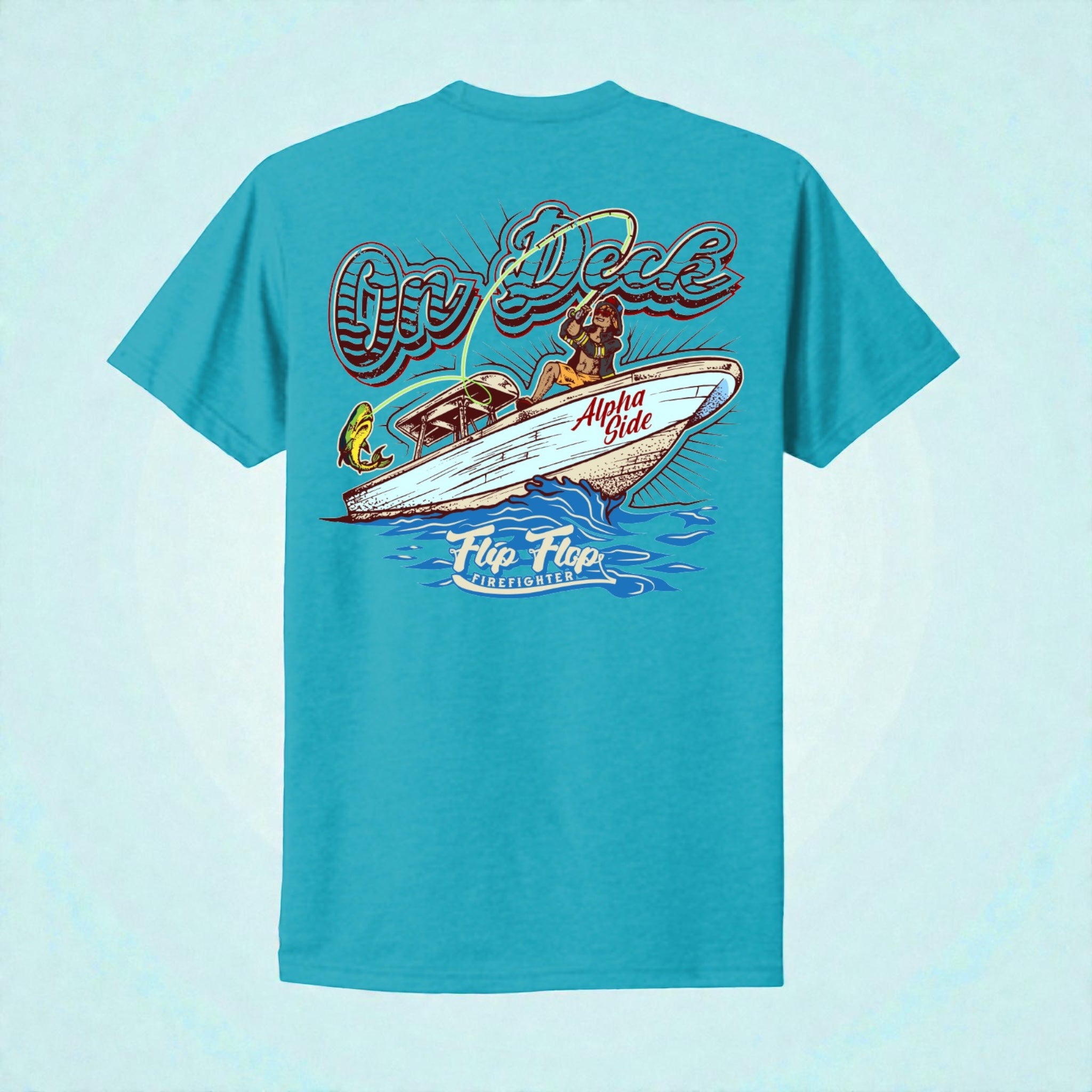 On Deck Alpha Side Short Sleeve - Flip Flop Firefighter
