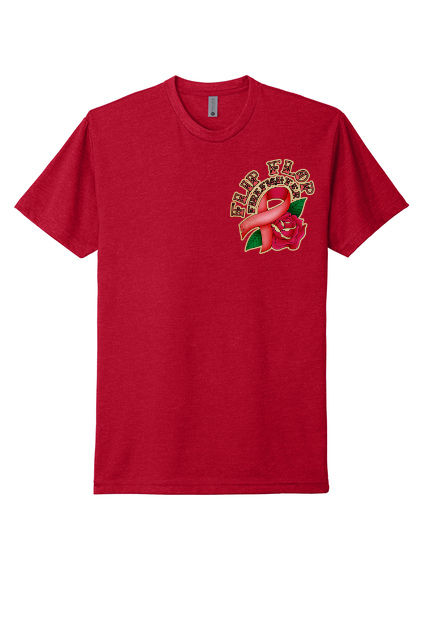 Flip Flop FF Breast Cancer T-shirt