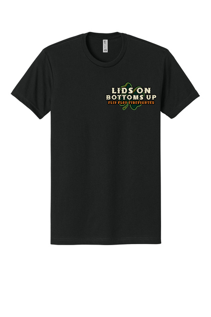 Lids On Bottoms Up T-shirt