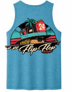 Surfside Truck Co Tank Top - Flip Flop Firefighter