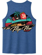 Surfside Truck Co Tank Top - Flip Flop Firefighter