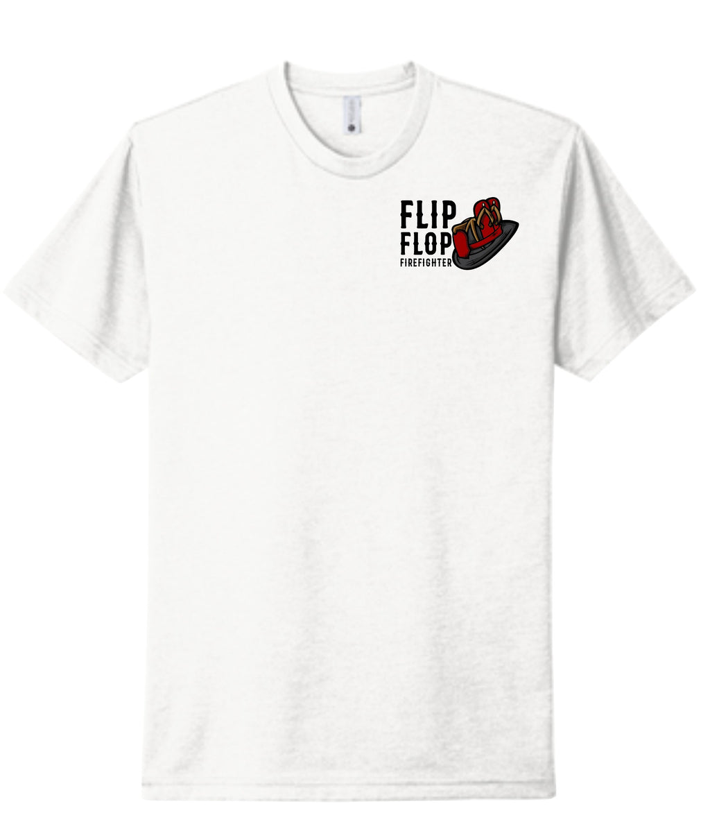 Helmet Flip Flop Firefighter Short Sleeve - Flip Flop Firefighter