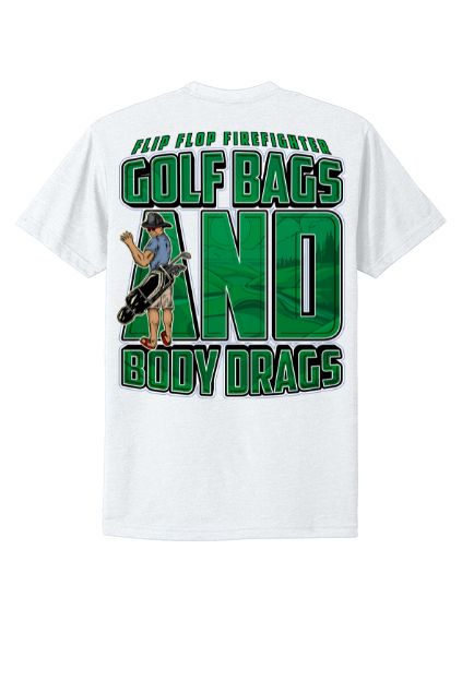 Golf Bags & Body Drags Tee