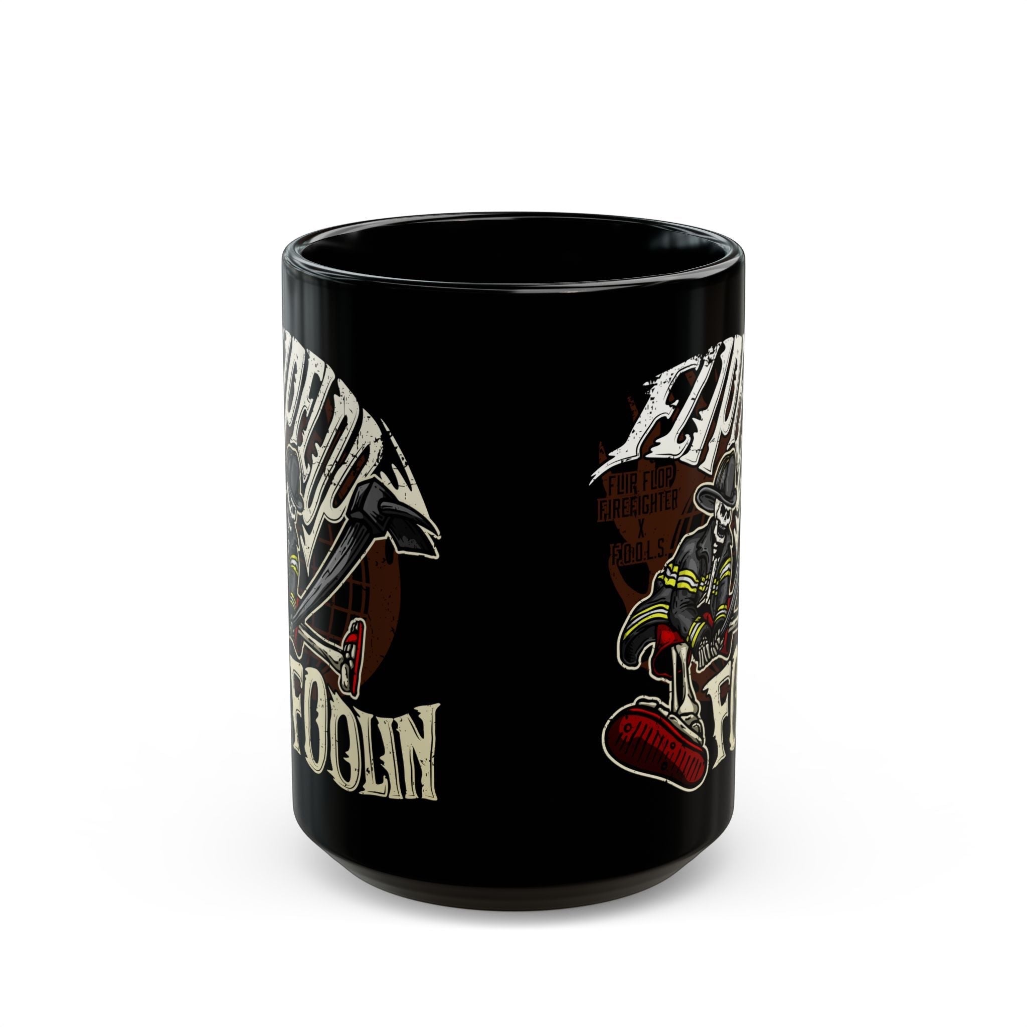 Flippin' Foolin' Coffee Mug (11 &15oz) - Flip Flop Firefighter