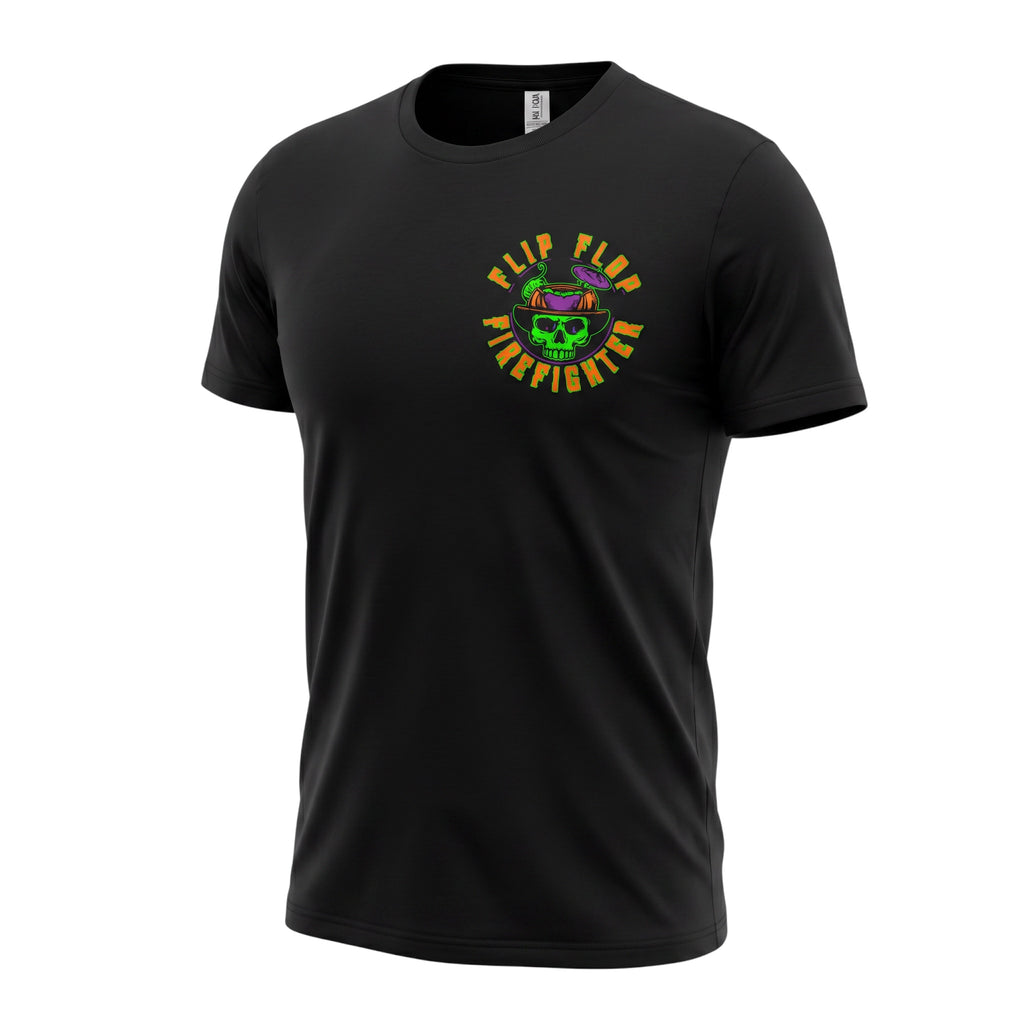 Double Double Mando & Trouble T-Shirt - Flip Flop Firefighter