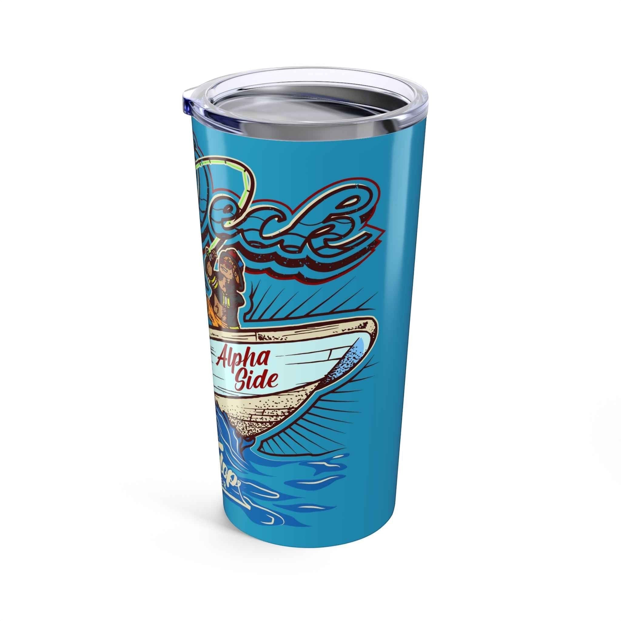 Flip Flop Firefighter ON DECK Stainless Steel Tumbler - Flip Flop Firefighter