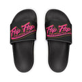 Deco Slides (Pink Graphic) - Flip Flop Firefighter