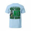 Golf Bags & Body Drags Crew Neck T-Shirt - Flip Flop Firefighter